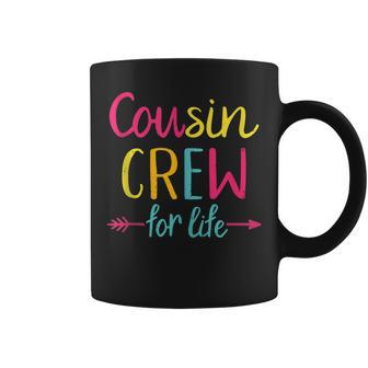 Cousin Crew For Life Family Matching Adult N Kids Funny Coffee Mug - Seseable