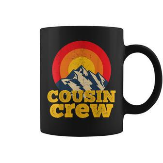 Cousin Crew Kids Matching Camping Group Cousin Squad Coffee Mug - Seseable
