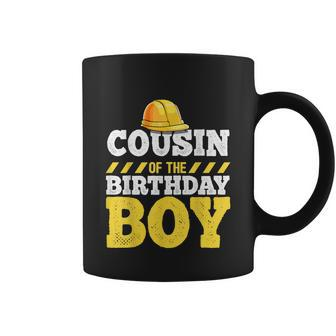 Cousin Of The Birthday Boy Construction Birthday Party Graphic Design Printed Casual Daily Basic Coffee Mug - Thegiftio UK