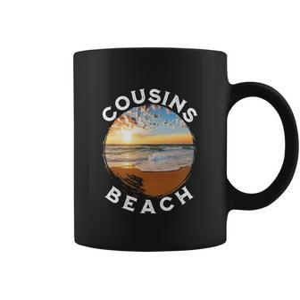 Cousins Beach North Carolina Cousin Beach V4 Coffee Mug - Monsterry
