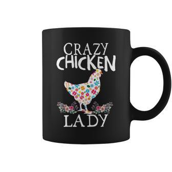 Crazy Chicken Lady V2 Coffee Mug - Thegiftio UK