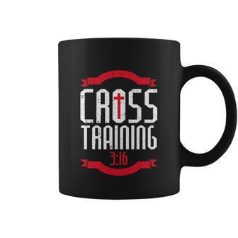 Cross Training 316 Workout Fitness Funny Christian Coffee Mug - Monsterry DE