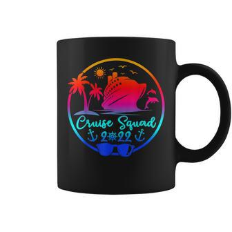 Cruise Squad 2022 Matching Family Group With Anchor Coffee Mug - Thegiftio UK