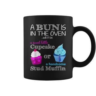 Cupcake Or Stud Muffin Gender Reveal Boy Or Girl Coffee Mug - Thegiftio UK