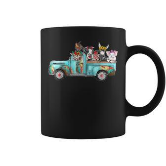 Cute Farm Animal Truck For Animal Lovers Kids Boys Girls Coffee Mug - Thegiftio UK