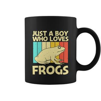 Cute Frog Design For Boys Pet Animal Lover Coffee Mug - Monsterry
