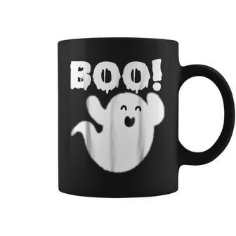 Cute Ghost T Shirt - Cool Funny Ghost Boo Halloween Kids Tee Coffee Mug - Thegiftio UK