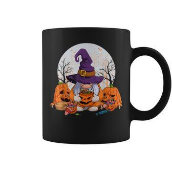 Cute Gnomes Happy Halloween Fall Candy Corn Pumpkin Men Kid  V3 Coffee Mug