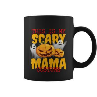 Cute Halloween Funny Halloween Day This Is My Scary Mama Costume Graphic Design Printed Casual Daily Basic Coffee Mug - Thegiftio UK