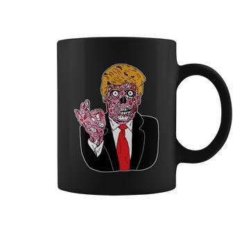Cute Halloween Funny Halloween Day Zombie Donald Trump Graphic Design Printed Casual Daily Basic Coffee Mug - Thegiftio UK