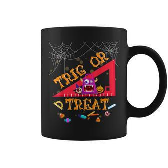 Cute Halloween Math Teacher Trig Or Treat Student Teacher Coffee Mug - Thegiftio UK