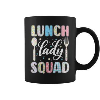 Cute Happy Easter Day Lunch Lady Squad Women Matching T Coffee Mug - Thegiftio UK