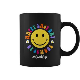 Cute Happy Last Day Of School Coach Crew Career Literacy Gift Coffee Mug - Monsterry DE
