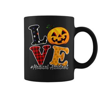 Cute Medical Assistant Love Halloween Costume Pumpkin Coffee Mug - Thegiftio UK