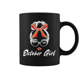 Cute October Girl Birthday Coffee Mug - Monsterry AU