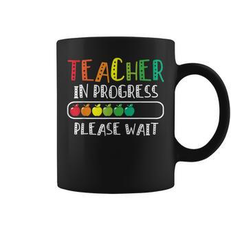 Cute Teacher In Process Please Wait With Loading Coffee Mug - Thegiftio UK