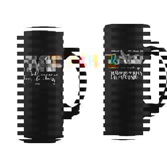 Cute Teacher Teach Love Inspire Coffee Mug - Monsterry