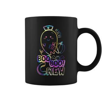 Cute Tie Dye Boo Boo Crew Halloween Ghost Nicu Nurse Nursing Coffee Mug - Thegiftio UK