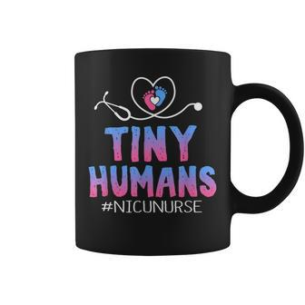 Cute Tiny Humans Neonatal Intensive Care Nicu Nurse Coffee Mug - Seseable