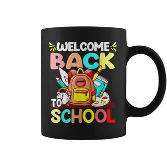 Cute Welcome Back To School First Day Of School Teacher Coffee Mug - Thegiftio UK