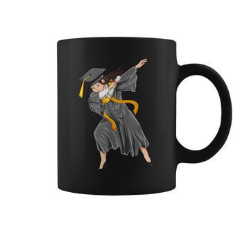 Dabbing Graduation Class Of 2022 Gift Woman Funny Graduation Coffee Mug - Thegiftio UK