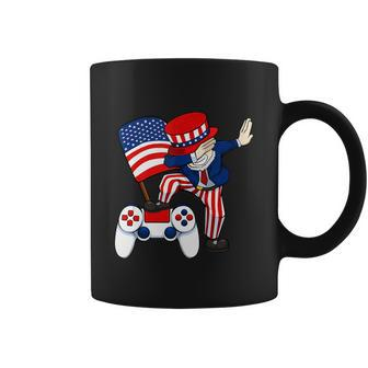 Dabbing Patriotic Gamer 4Th Of July Coffee Mug - Monsterry CA