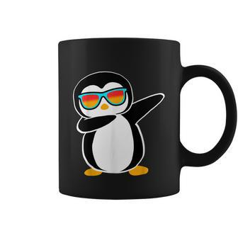 Dabbing Penguin Shirt Cute Animal Birthday Party Gift Graphic Design Printed Casual Daily Basic Coffee Mug - Thegiftio UK