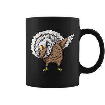 Dabbing Turkey Funny Thanksgiving Day Tshirt Coffee Mug - Monsterry
