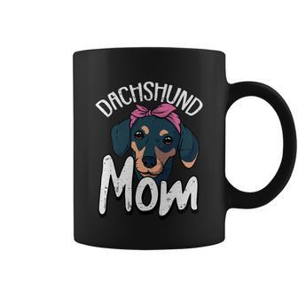 Dachshund Mom Dog Puppy Doggie Pet Animal Lover Doxie Mama Cute Gift Coffee Mug - Monsterry DE