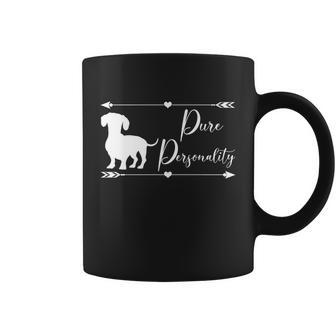 Dachshund Wiener Personality Doxie Mom Dog Lover Cool Gift Coffee Mug - Monsterry AU