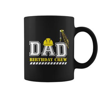 Dad Birthday Crew Construction Birthday Party Graphic Design Printed Casual Daily Basic Coffee Mug - Thegiftio UK