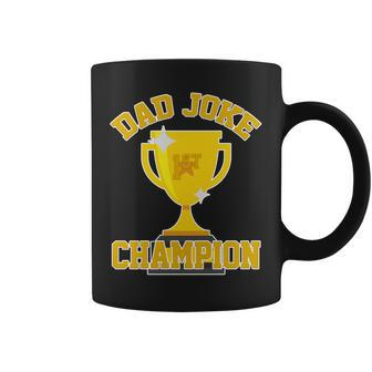 Dad Joke Champion Tshirt Coffee Mug - Monsterry