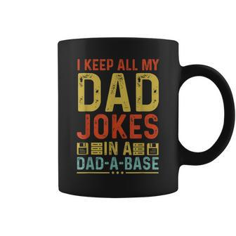 Dad Jokes Fathers Day Gift For Men Papa From Wife Daughter Coffee Mug - Thegiftio UK