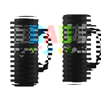 Dad Master Builder Building Bricks Blocks Family Set Parents Coffee Mug - Thegiftio