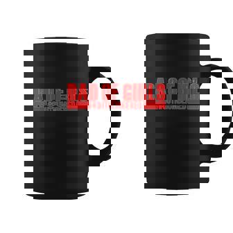 Dad Of Girls Out Numbered Red Imprint Graphic Design Printed Casual Daily Basic Coffee Mug - Thegiftio