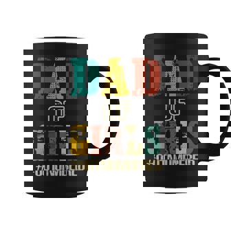 Dad Of Girls Outnumbered Father S Day Coffee Mug - Thegiftio