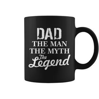 Dad The Man Myth Legend Coffee Mug - Monsterry UK