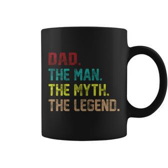 Dad The Man The Myth The Legend Coffee Mug - Monsterry DE