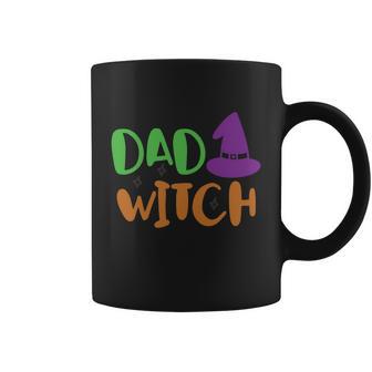 Dad Witch Witch Hat Halloween Quote Coffee Mug - Monsterry