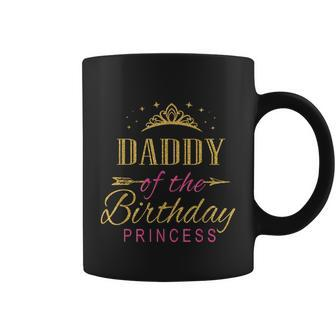 Daddy Of The Birthday Princess Girls Party Graphic Design Printed Casual Daily Basic Coffee Mug