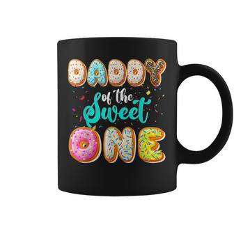 Daddy Of The Sweet One 1St Birthday Family Donut Birthday Coffee Mug - Thegiftio UK