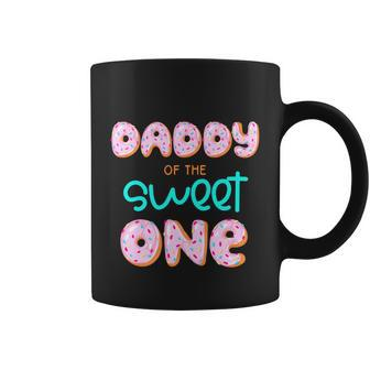Daddy Of The Sweet One First Birthday Matching Family Donut Coffee Mug - Monsterry