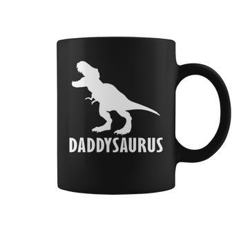 Daddysaurus Daddy Dinosaur Tshirt Coffee Mug - Monsterry CA