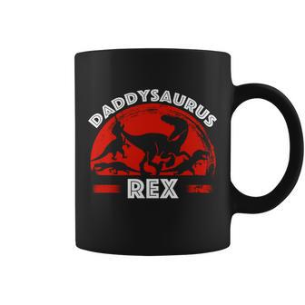 Daddysaurus Rex Cute Dad Spoof Tshirt Coffee Mug - Monsterry