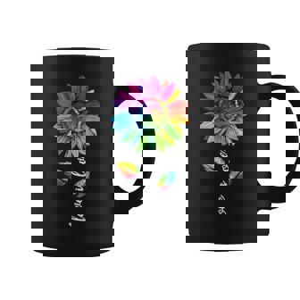 Daisy Sunflower Lgbt Rainbow Love Is Love Gay Lesbian Pride Coffee Mug - Thegiftio