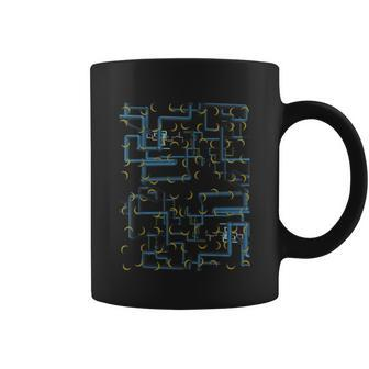 Dan Flashes Complicated Pattern Coffee Mug - Monsterry