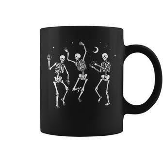 Dancing Skeletons Happy Halloween V2 Coffee Mug - Thegiftio UK