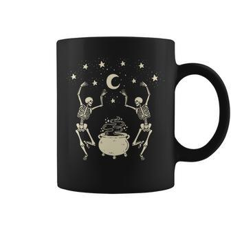 Dancing Skeletons Mystical Halloween Sweatshirt Coffee Mug - Thegiftio UK