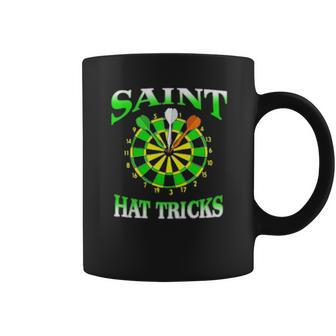 Darts Saint Hat Trick Irish St Patricks Day Coffee Mug - Thegiftio UK