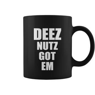 Deez Nuts Gotem Tshirt Coffee Mug - Monsterry